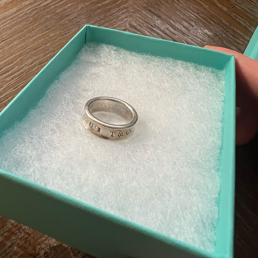 Tiffany 1837 silver ring